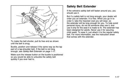 2005 Chevrolet T-Series Owner's Manual | English US