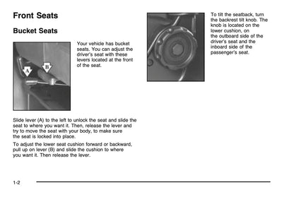 2005 Chevrolet T-Series Owner's Manual | English US