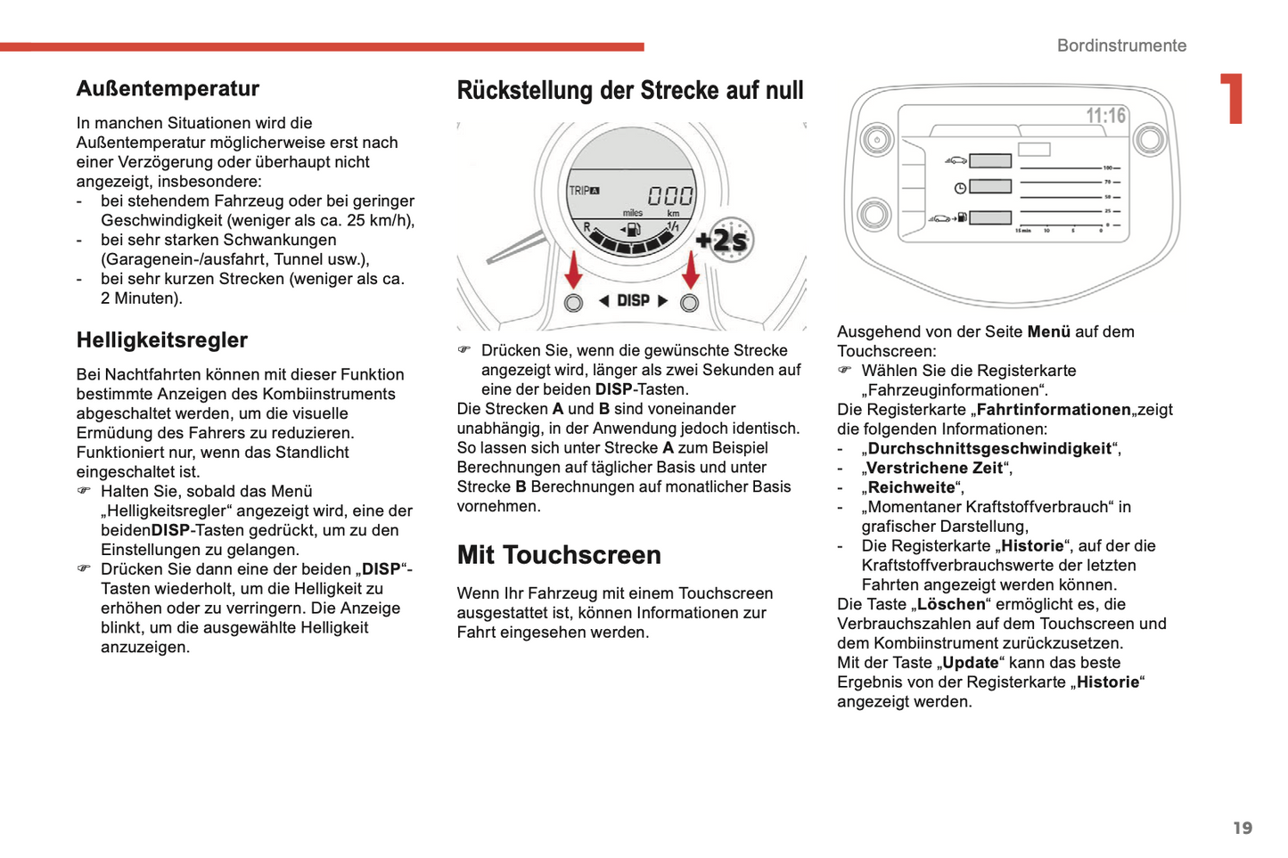 2018-2022 Citroën C1 Bedienungsanleitung | Deutsch