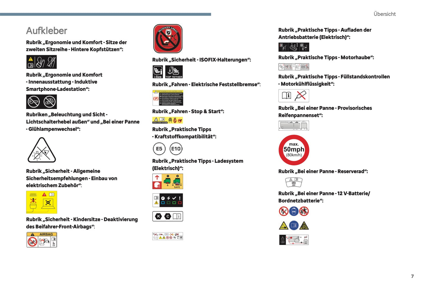 2024-2025 Citroën C3 Aircross Bedienungsanleitung | Deutsch