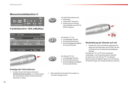 2014-2015 Citroen C3 Bedienungsanleitung | Deutsch