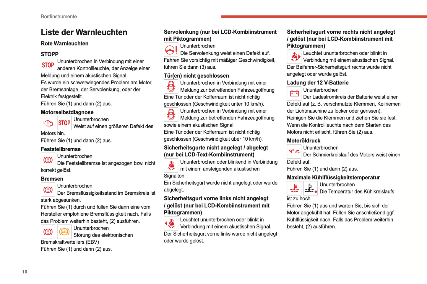 2022-2024 Citroën C3 Owner's Manual | German