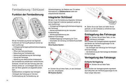 2022-2024 Citroen C3 Bedienungsanleitung | Deutsch