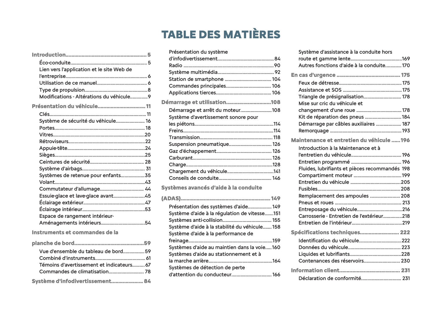 2026 Citroën C3 Owner's Manual | French