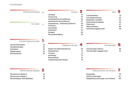 2013-2014 Citroën C3 Owner's Manual | Dutch