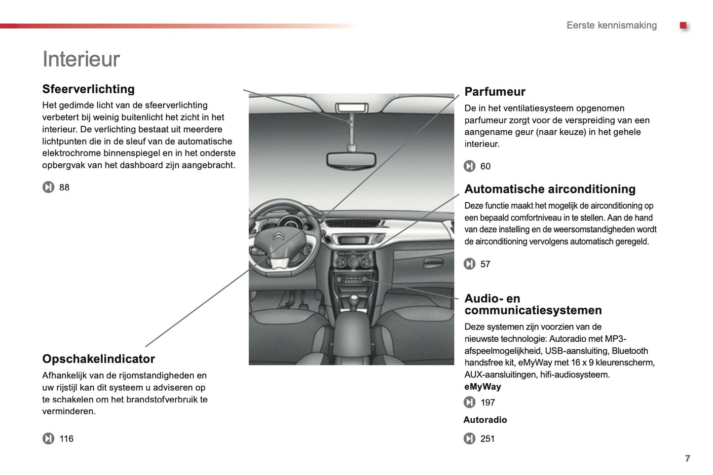 2013-2014 Citroën C3 Owner's Manual | Dutch
