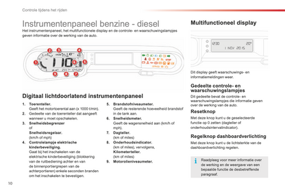 2015-2016 Citroën C3 Picasso Owner's Manual | Dutch