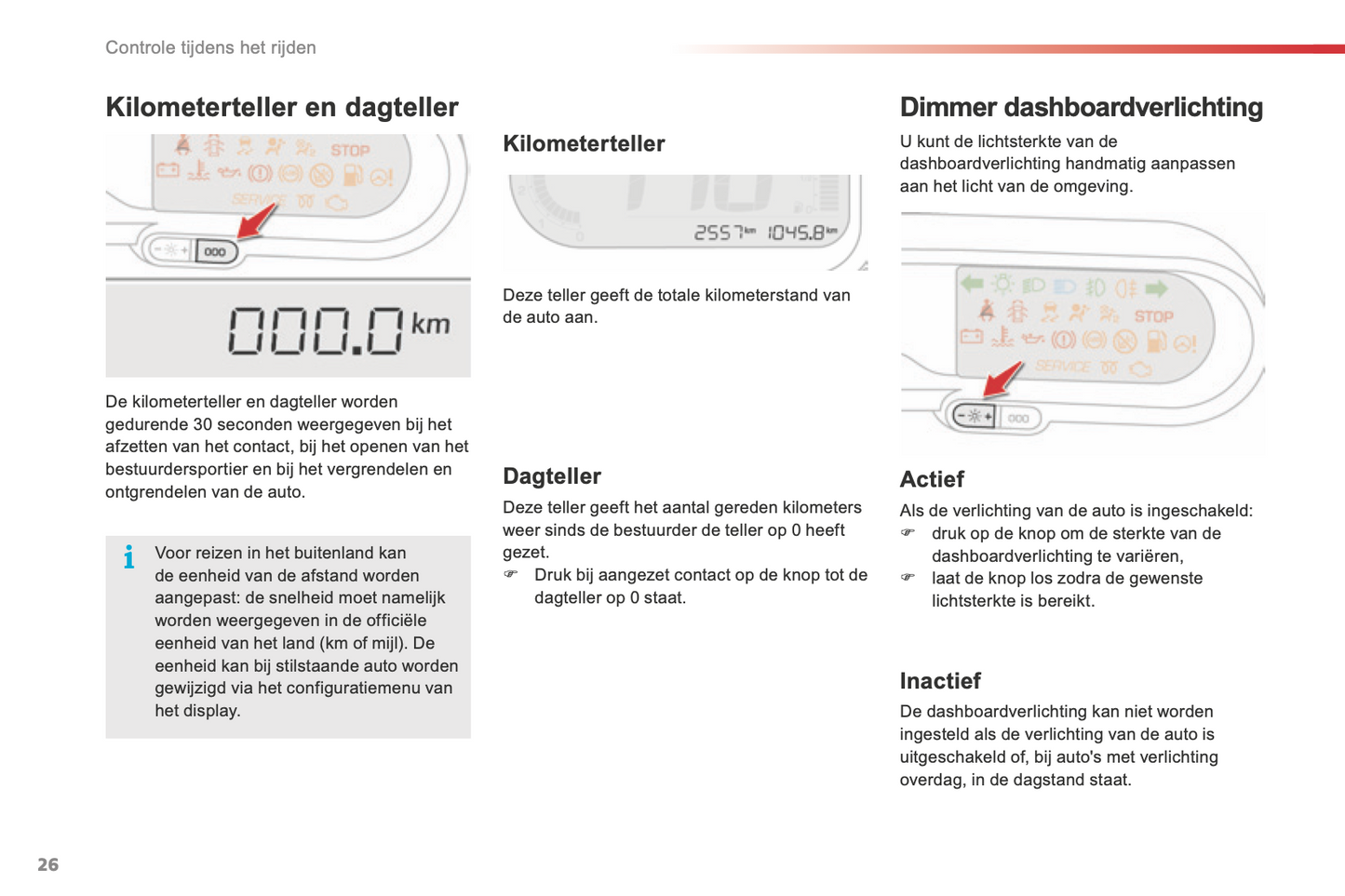 2015-2016 Citroën C3 Picasso Owner's Manual | Dutch