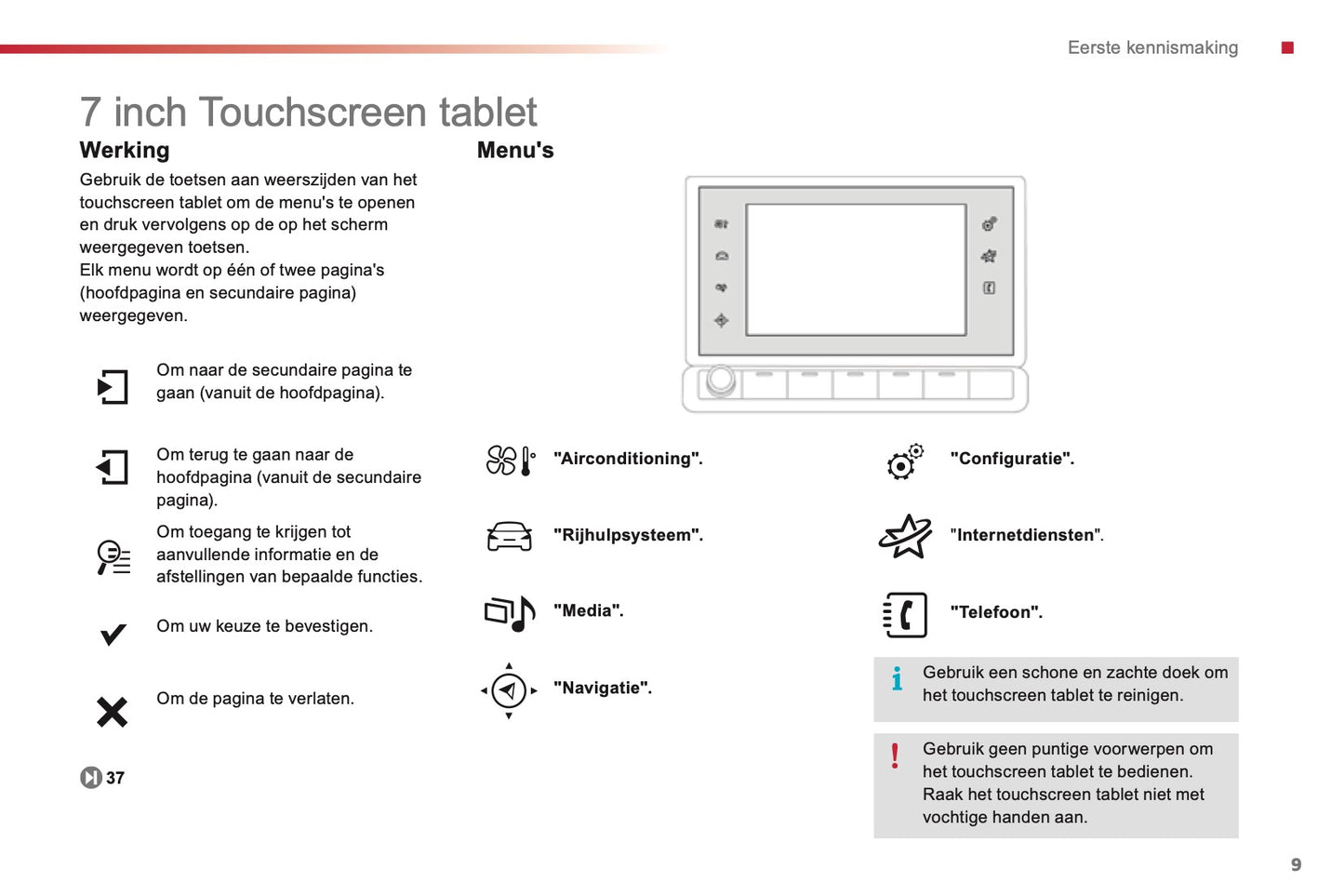 2014 Citroën C4 Cactus Owner's Manual | Dutch