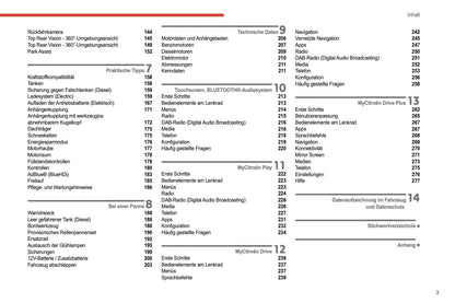 2022-2024 Citroën C4/C4 X Bedienungsanleitung | Deutsch