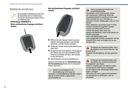 2025 Citroën C4/C4 X Owner's Manual | German