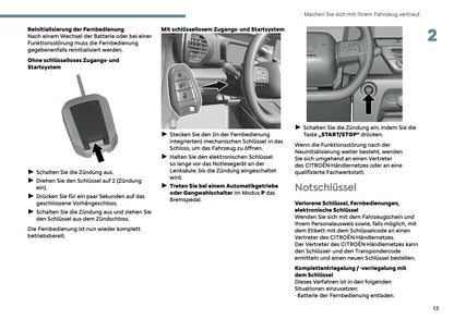 2025 Citroën C4/C4 X Owner's Manual | German