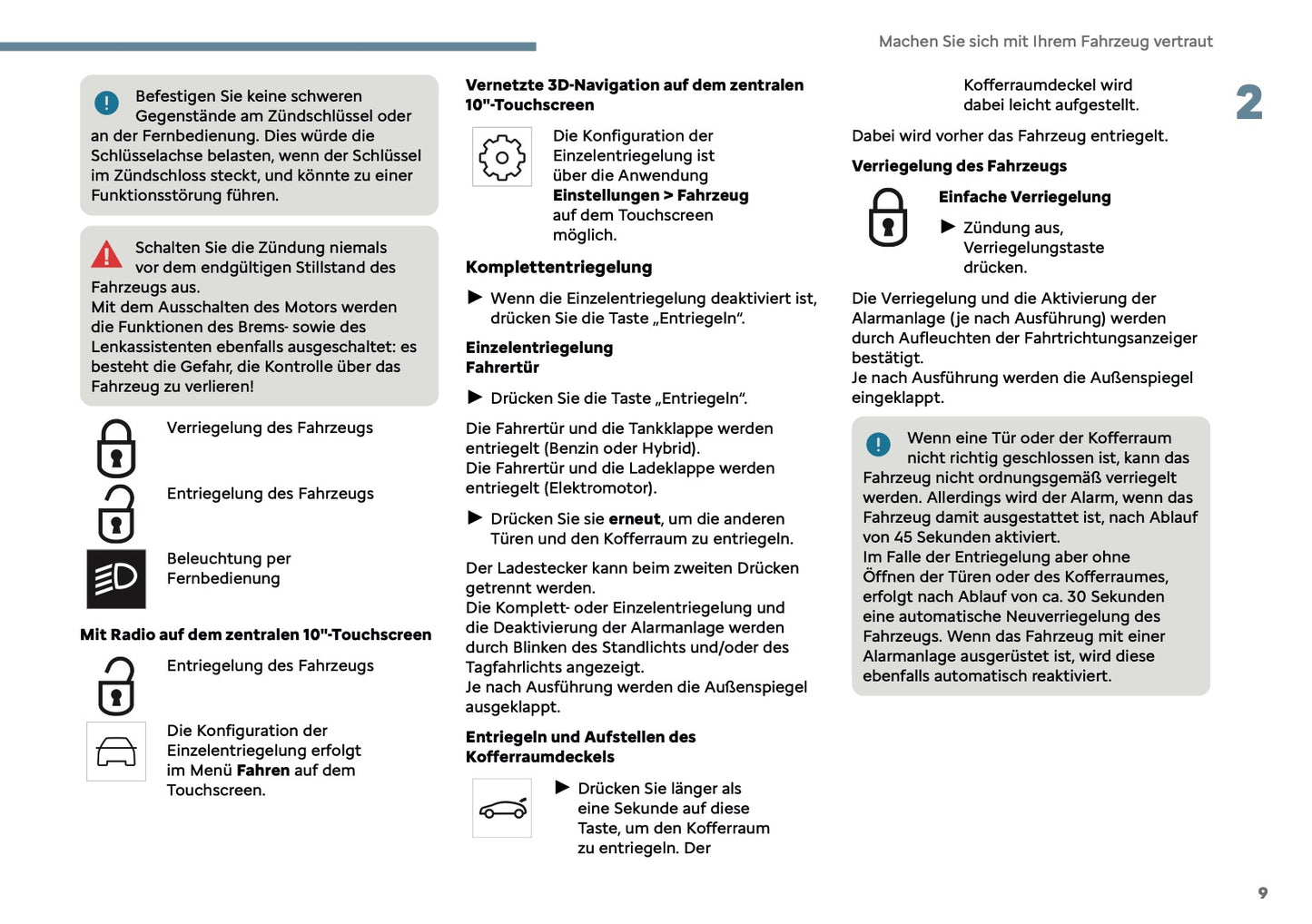 2025 Citroën C4/C4 X Owner's Manual | German