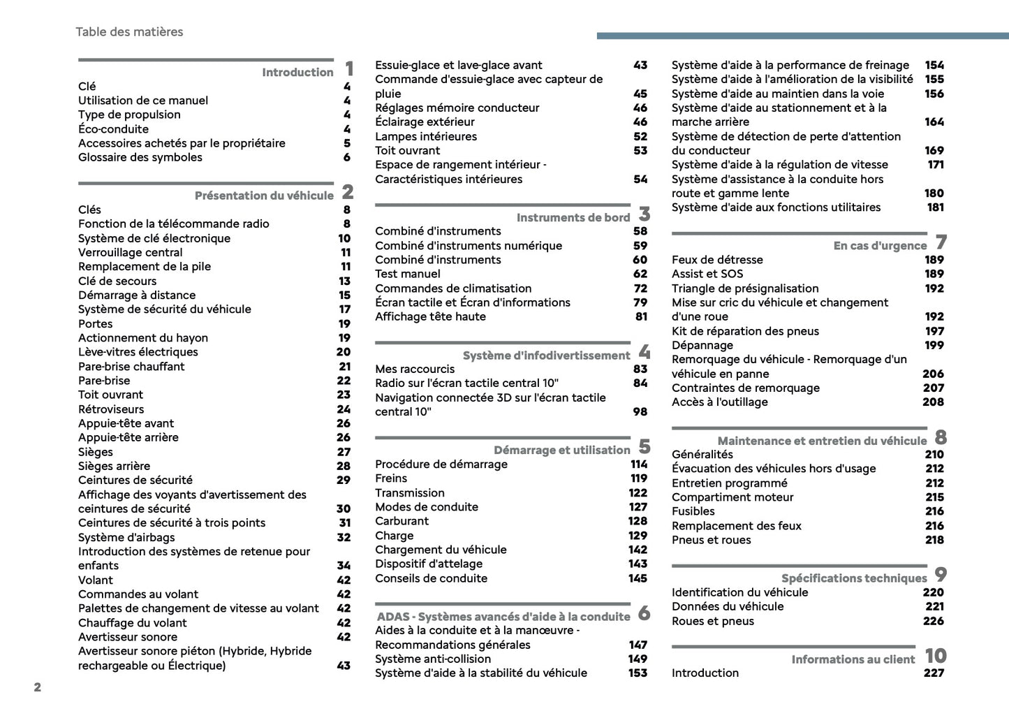 2025 Citroën C4/C4 X Owner's Manual | French