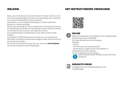 2026 Citroën C4/C4 X Owner's Manual | Dutch
