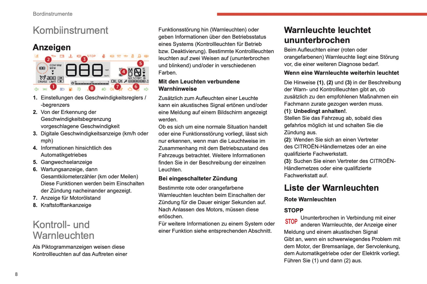 2019-2021 Citroën C4 Cactus Bedienungsanleitung | Deutsch