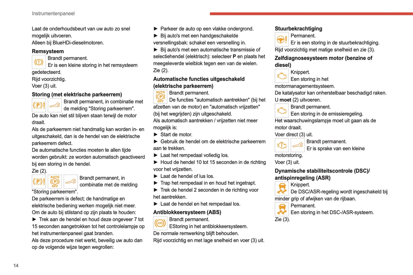 2021-2022 Citroën C4/e-C4 Owner's Manual | Dutch