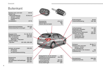 2014-2015 Citroën C4 Owner's Manual | Dutch