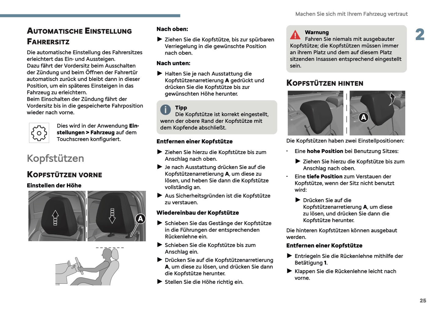 2025 Citroën C5 Aircross Bedienungsanleitung | Deutsch