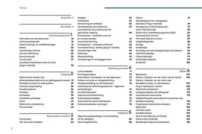 2024 Citroën C5 Aircross Owner's Manual | Dutch