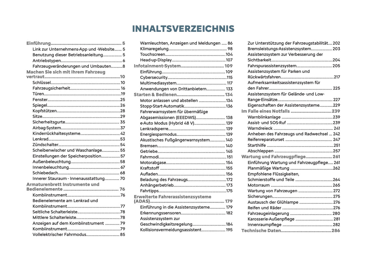 2026 Citroën C5 Aircross Owner's Manual | German