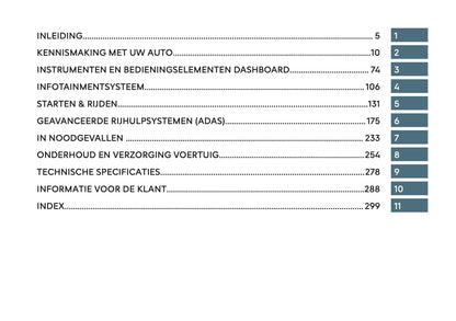 2026 Citroën C5 Aircross Owner's Manual | Dutch