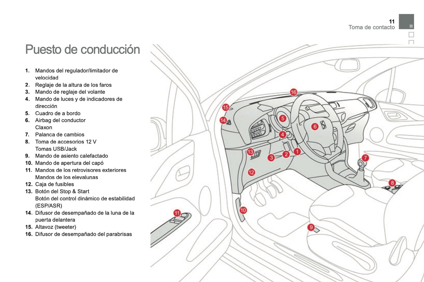 2013-2014 Citroën DS3 Owner's Manual | Spanish