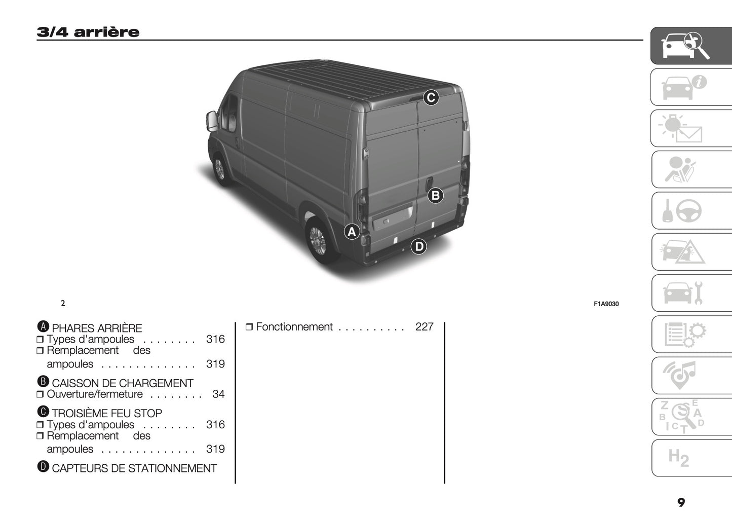 2024-2025 Citroën Jumper/Relay Owner's Manual | French