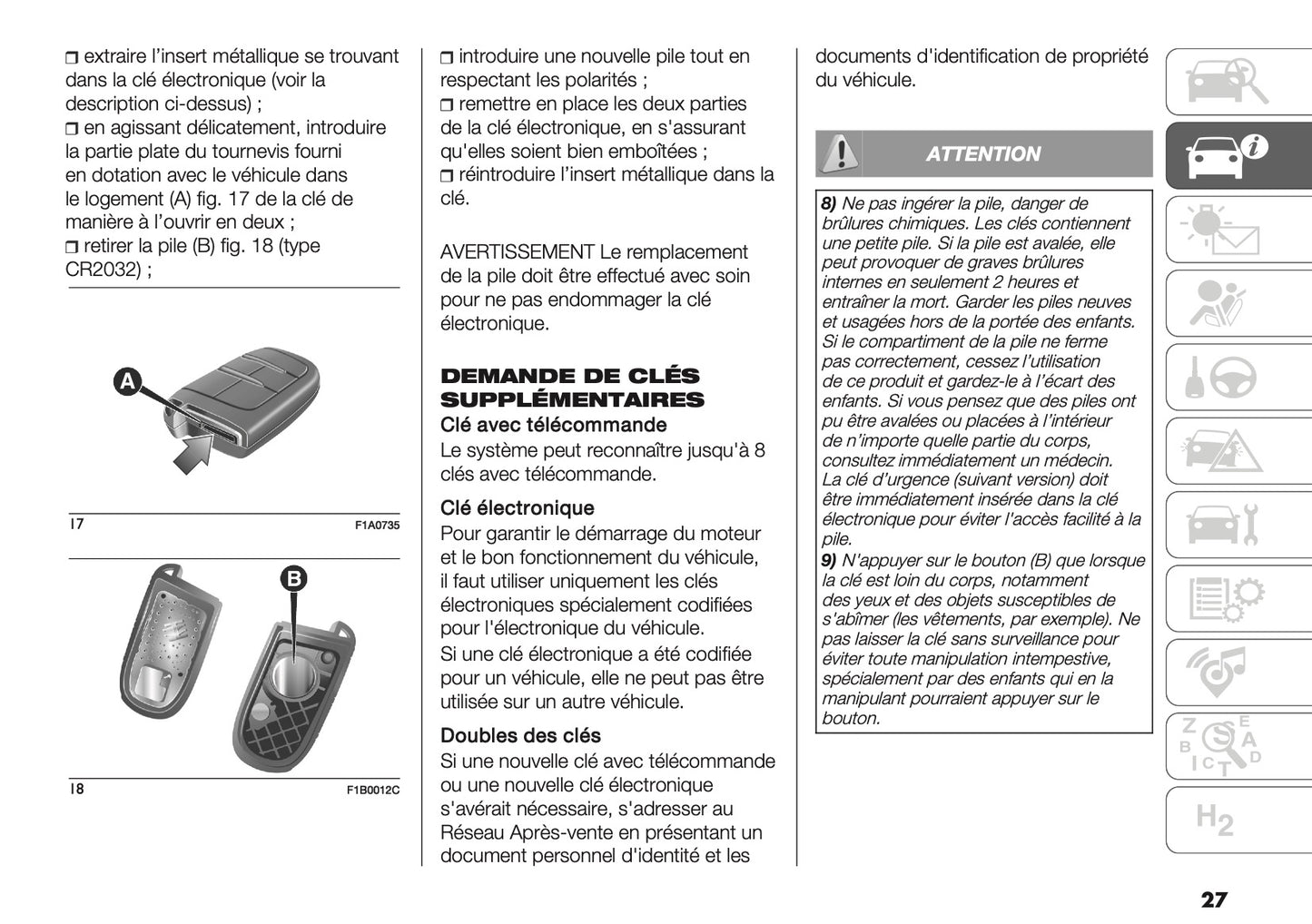 2024-2025 Citroën Jumper/Relay Owner's Manual | French