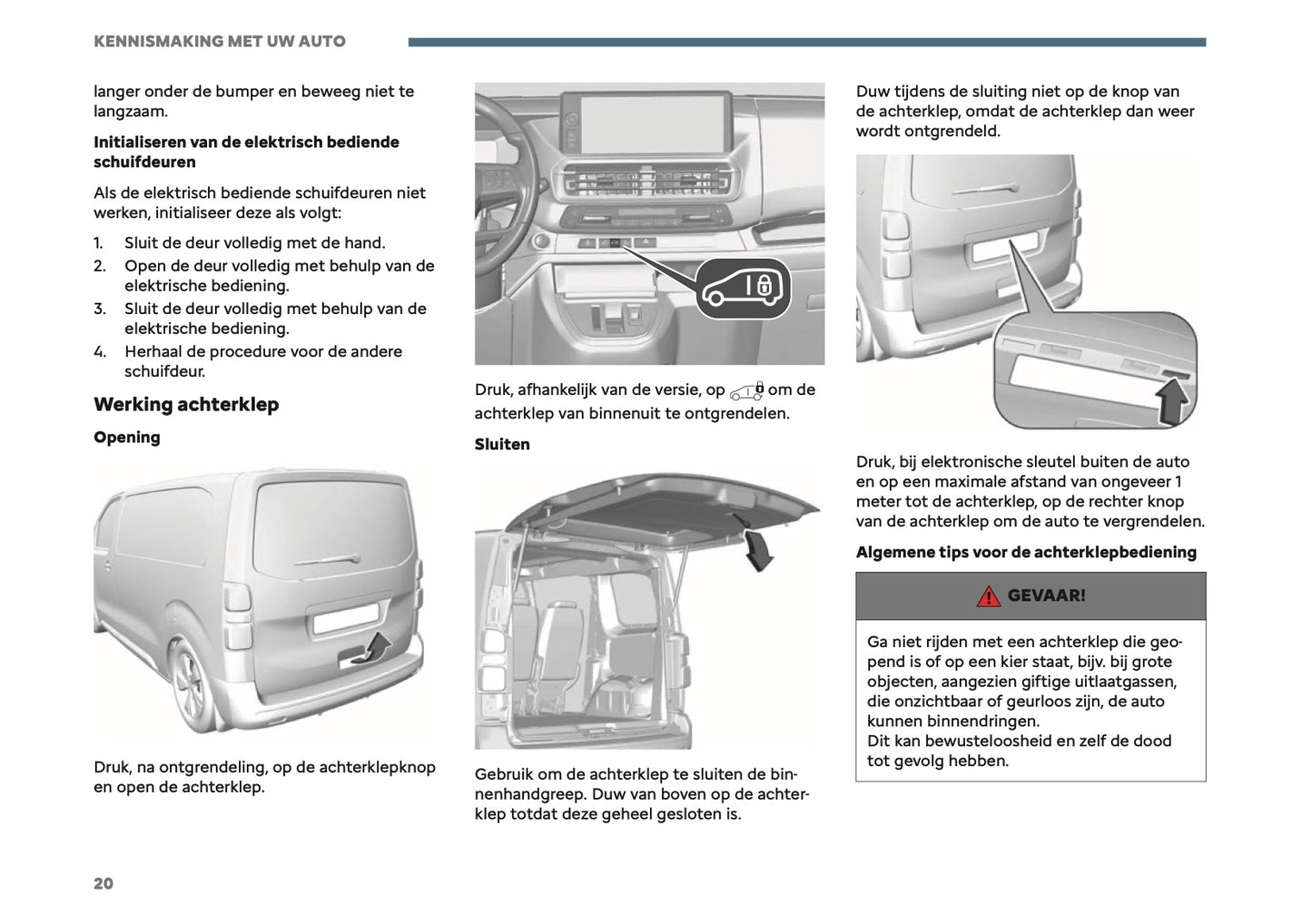 2026 Citroën Jumpy/Dispatch/SpaceTourer Owner's Manual | Dutch