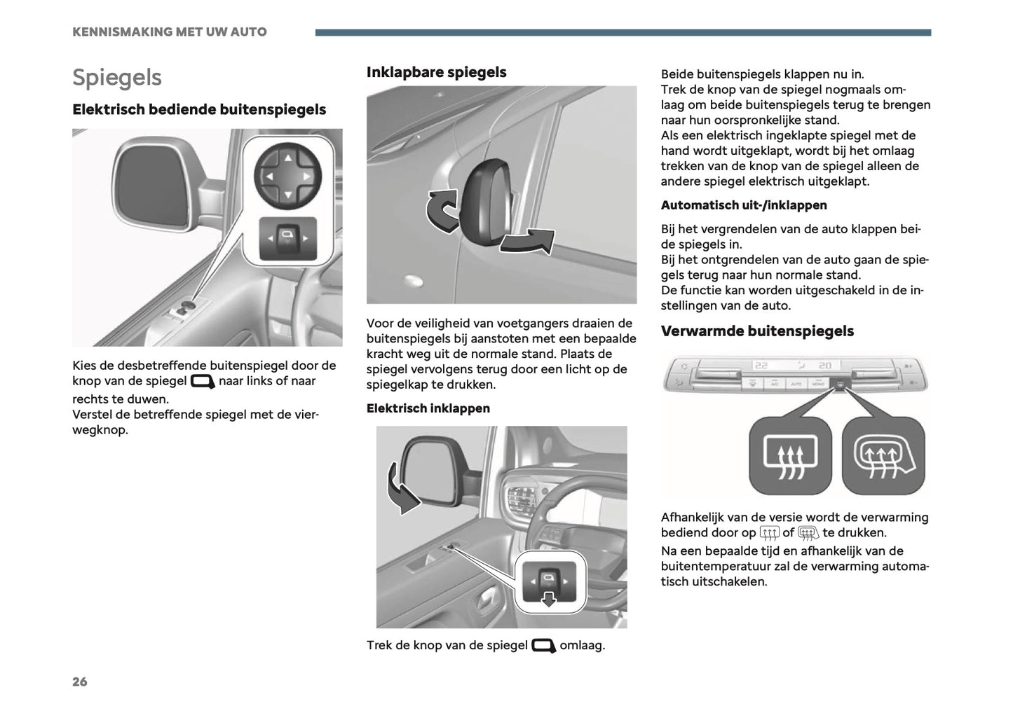 2026 Citroën Jumpy/Dispatch/SpaceTourer Owner's Manual | Dutch