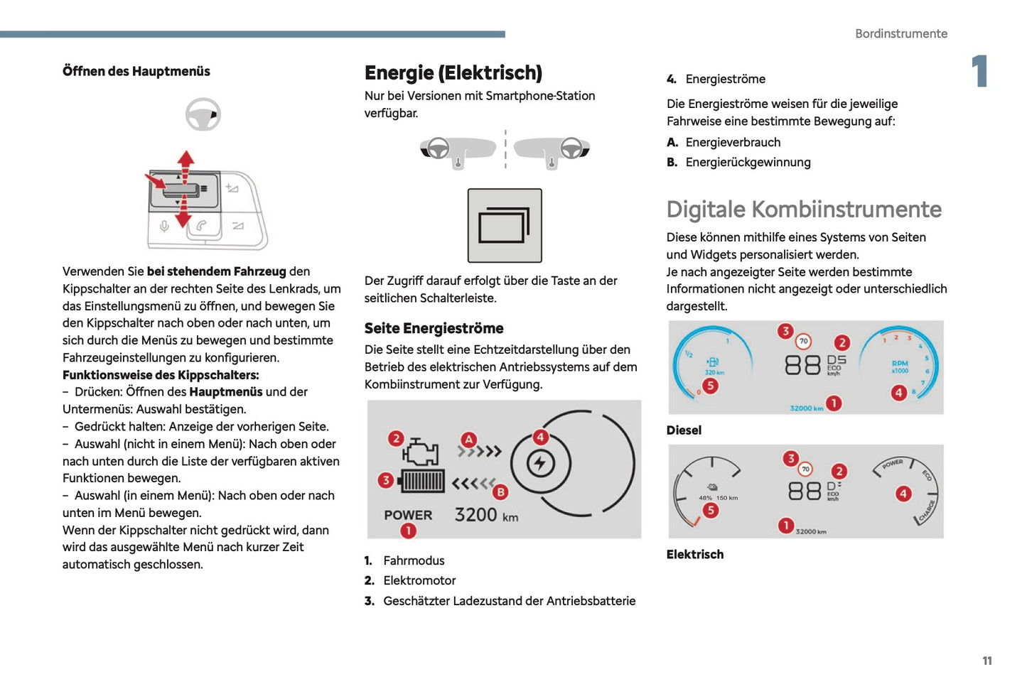 2024-2025 Citroën Jumpy/Dispatch/SpaceTourer Owner's Manual | German