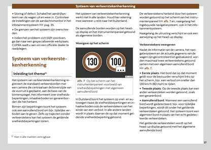 2024-2025 Cupra Tavascan Owner's Manual | Dutch