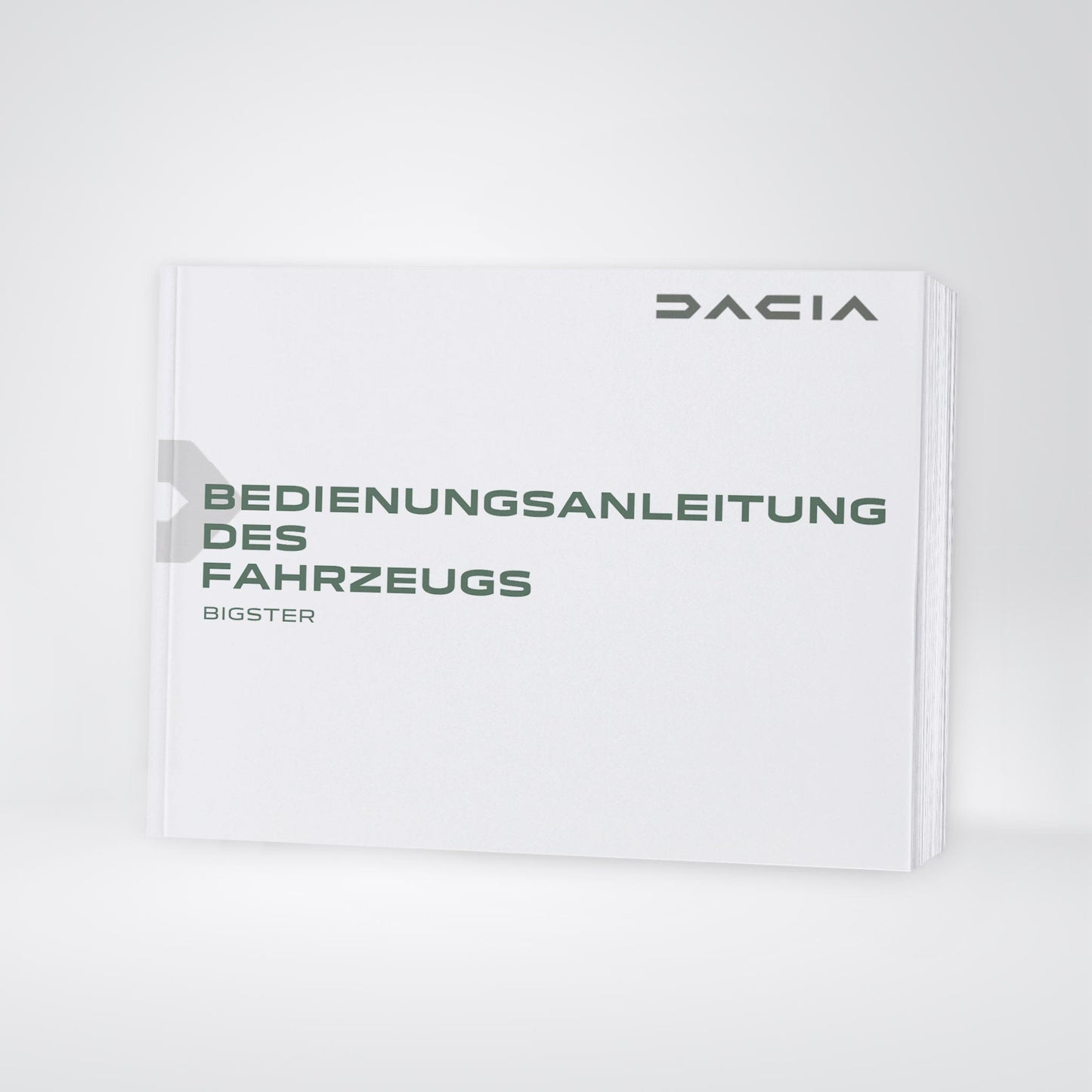 2026 Dacia Bigster Owner's Manual | German