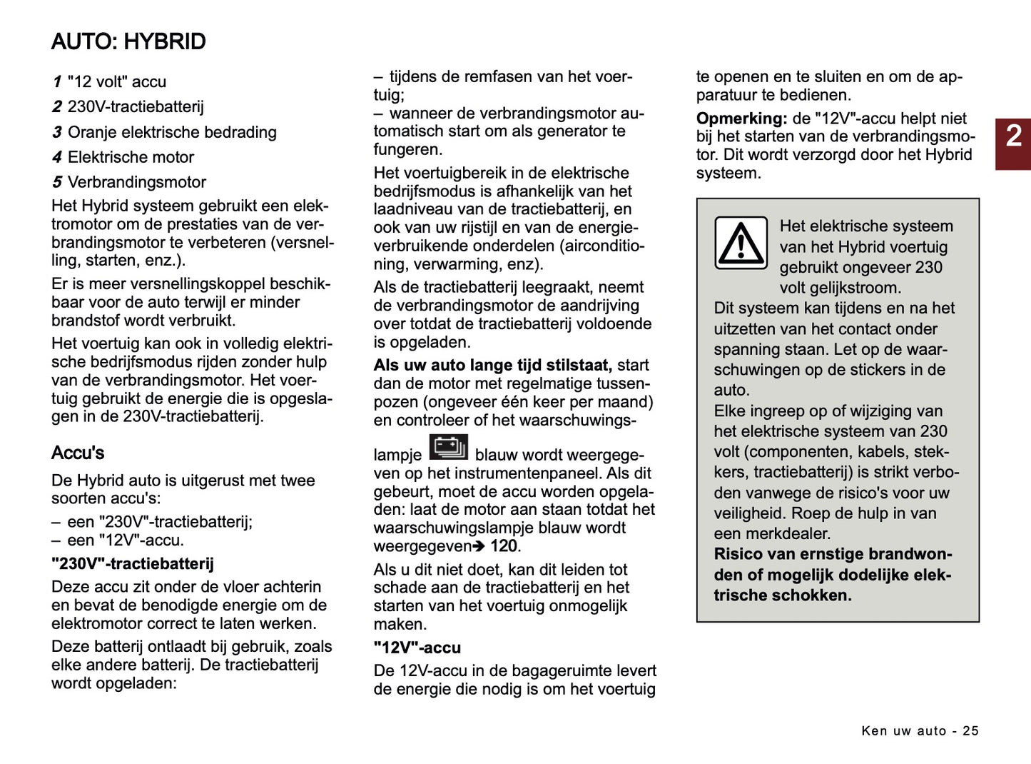 2025-2026 Dacia Bigster Owner's Manual | Dutch