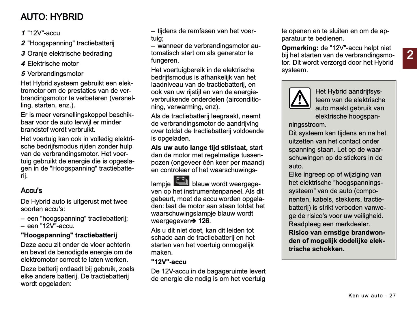 2026 Dacia Bigster Owner's Manual | Dutch