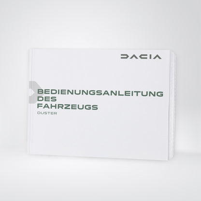 2025-2026 Dacia Duster Owner's Manual | German