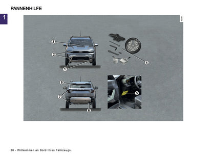2025-2026 Dacia Duster Owner's Manual | German