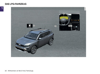 2025-2026 Dacia Duster Owner's Manual | German