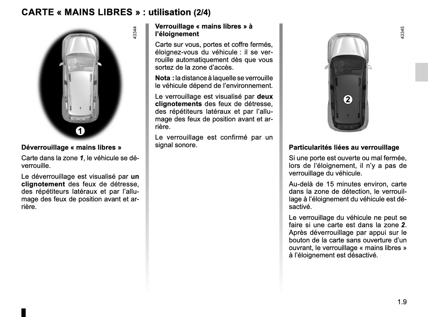 2022-2024 Dacia Duster Owner's Manual | French