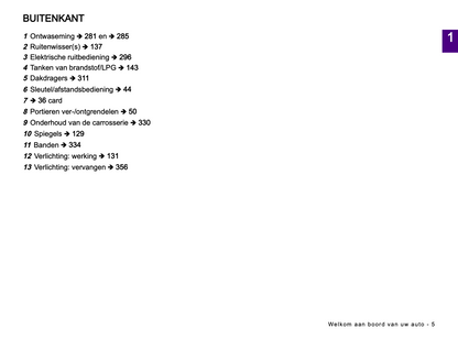 2024 Dacia Duster Owner's Manual | Dutch