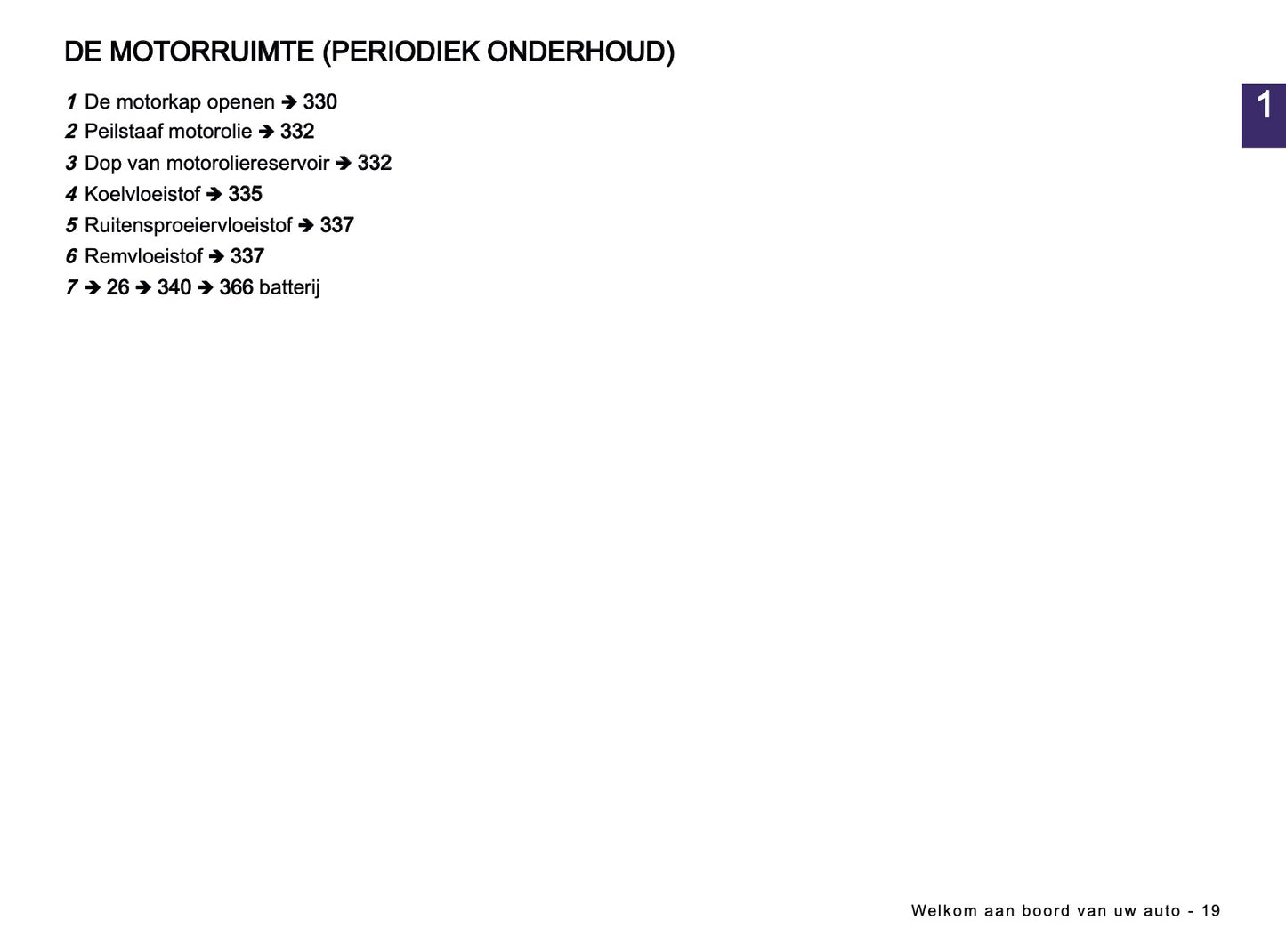2025-2026 Dacia Duster Owner's Manual | Dutch
