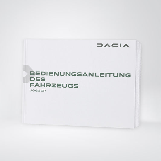 2026 Dacia Jogger Bedienungsanleitung | Deutsch
