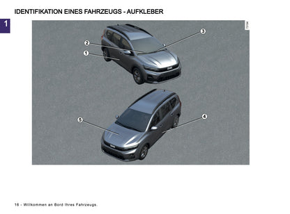 2026 Dacia Jogger Owner's Manual | German