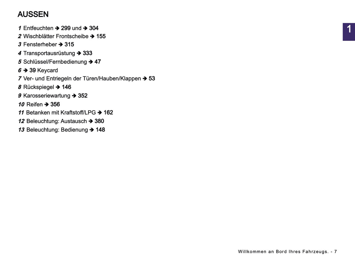 2026 Dacia Jogger Owner's Manual | German