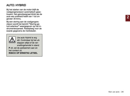 2024-2025 Dacia Jogger Owner's Manual | Dutch