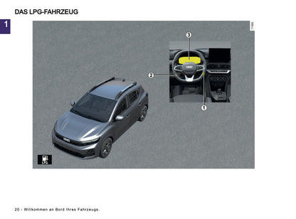 2025-2026 Dacia Sandero/Sandero Stepway Bedienungsanleitung | Deutsch