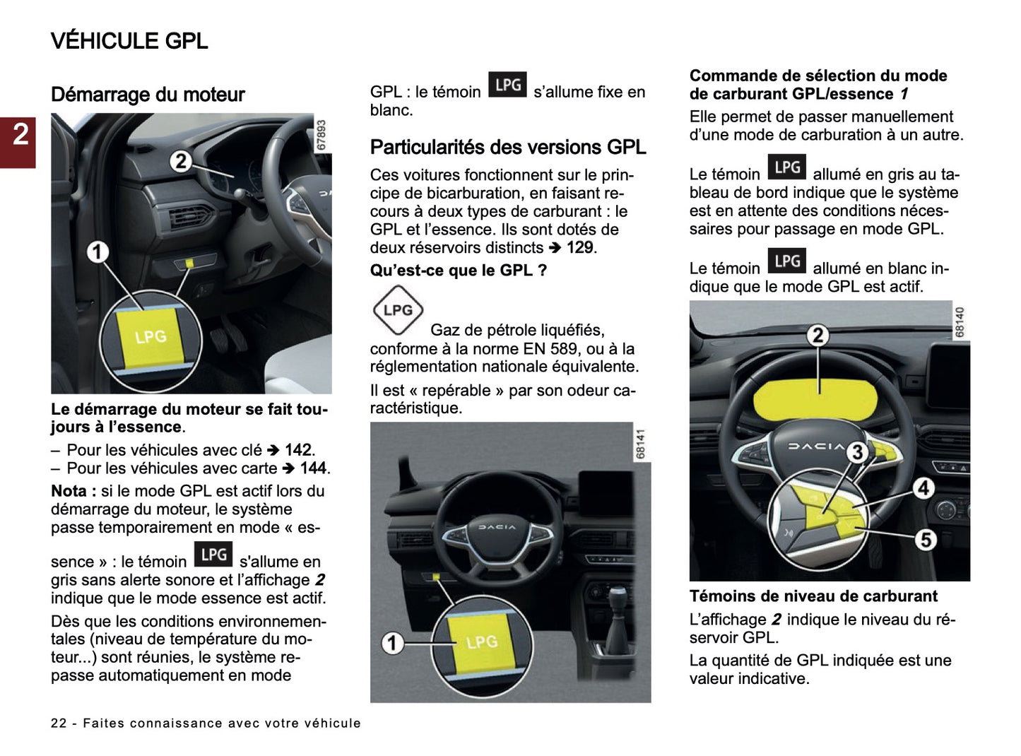 2024-2025 Dacia Sandero/Sandero Stepway Owner's Manual | French