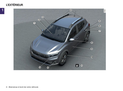 2024-2025 Dacia Sandero/Sandero Stepway Owner's Manual | French