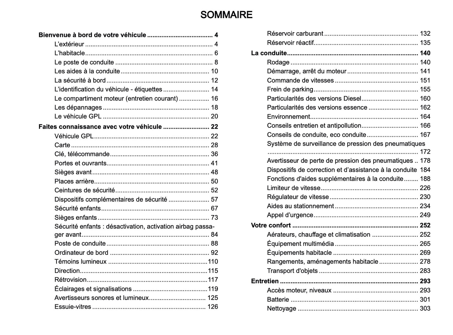 2025-2026 Dacia Sandero/Sandero Stepway Owner's Manual | French